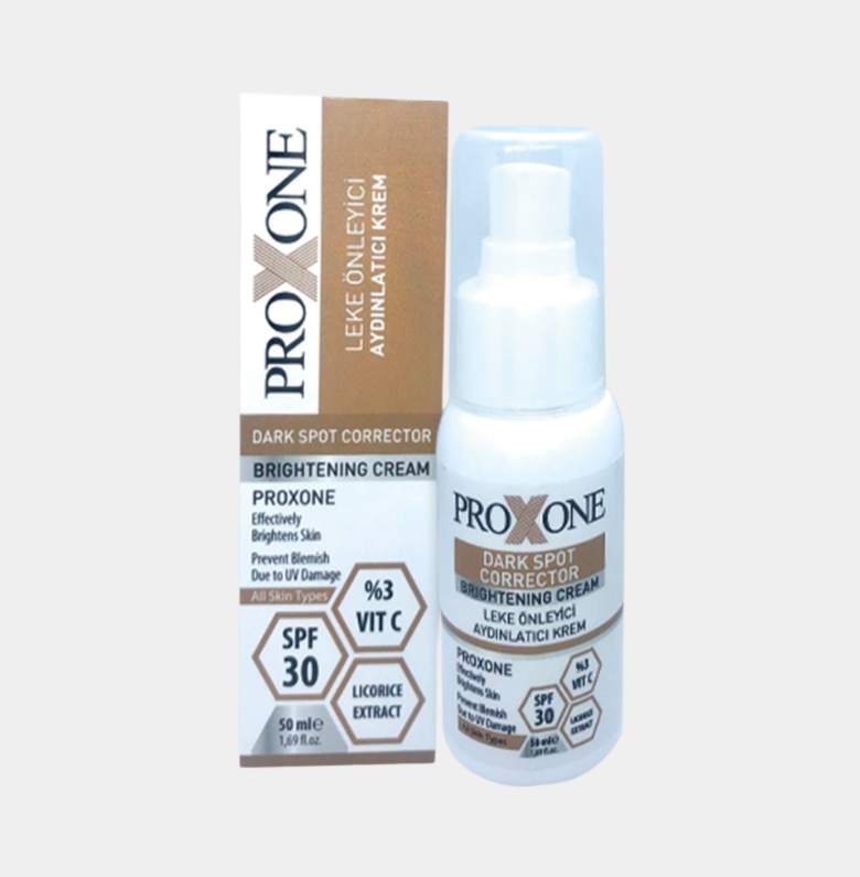 PROXONE SPF 30 UVA/UVB LEKE ÖNLEYİCİ AYDINLATICI KREM 50 ML - Görsel 2